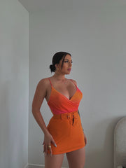 Body bicolor naranja