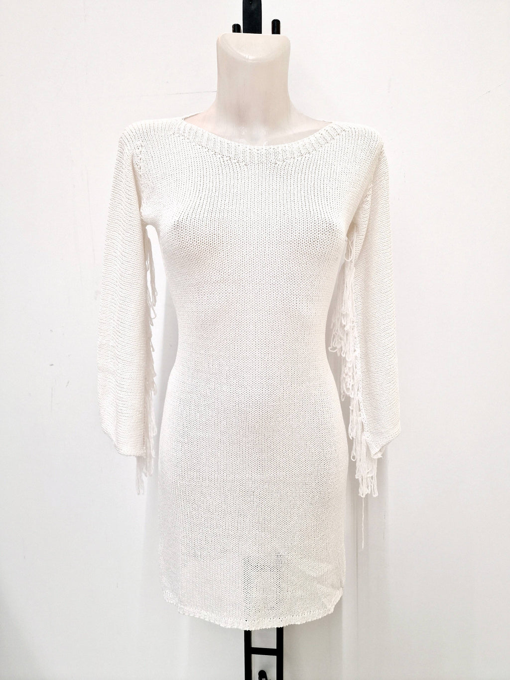 Vestido flecos