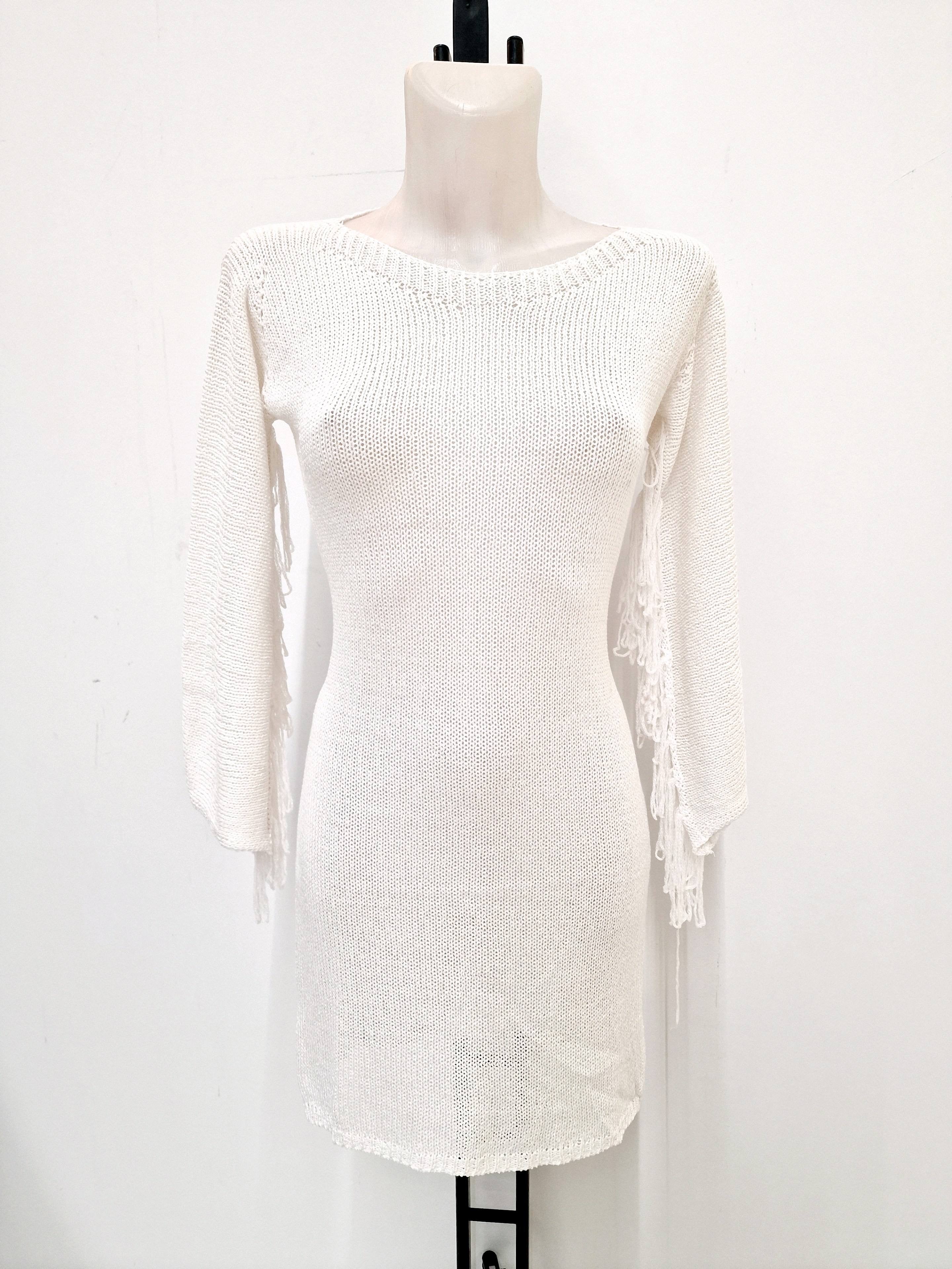 Vestido flecos