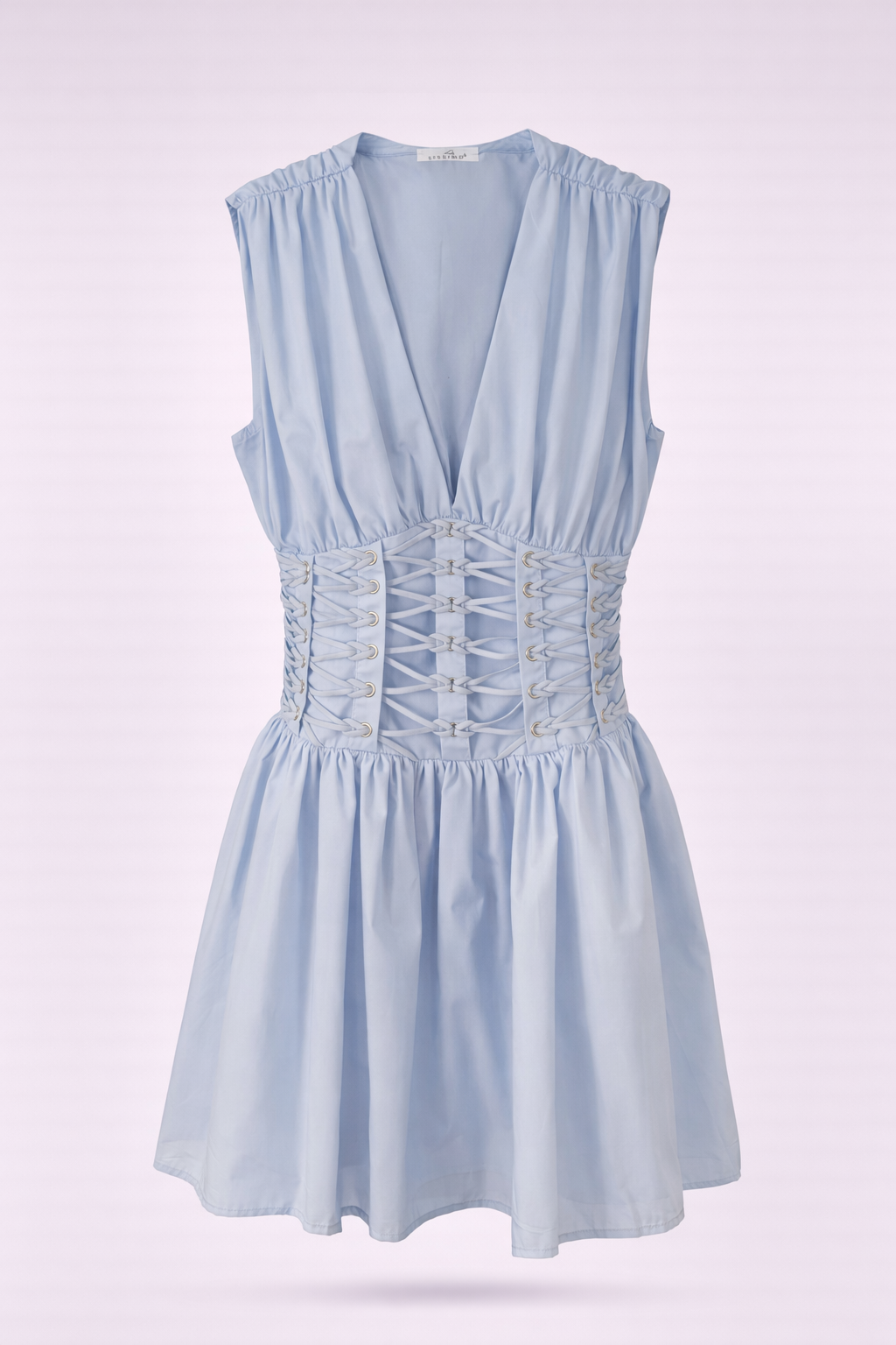 Blaues Kleid