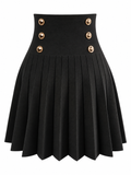 Falda tablas negras
