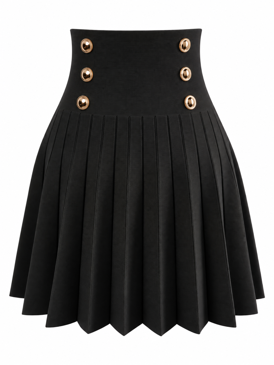 Falda tablas negras