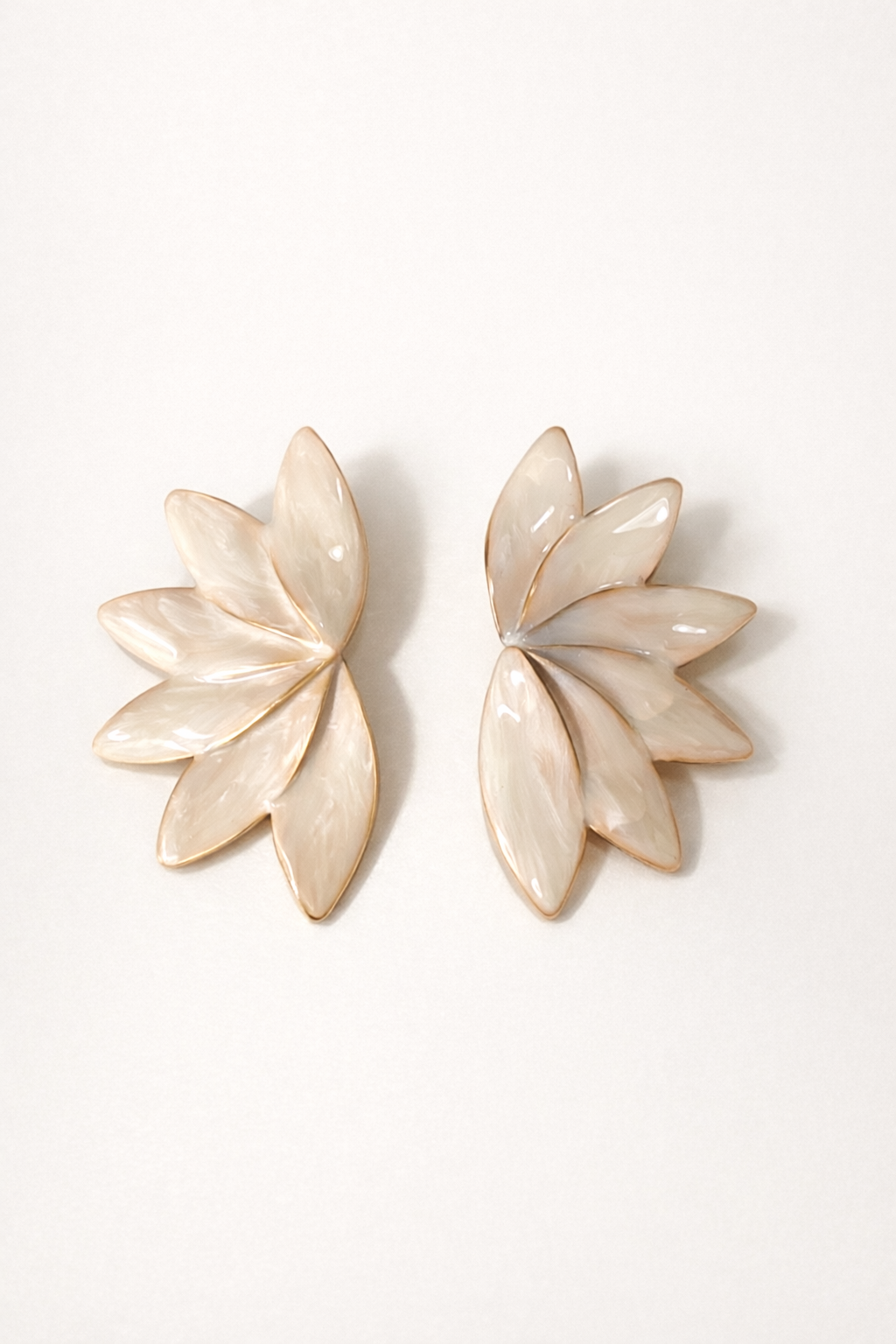 Pendientes hoja