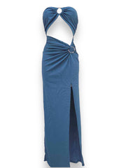 Vestido anilla azul