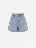 Bermuda denim tachas