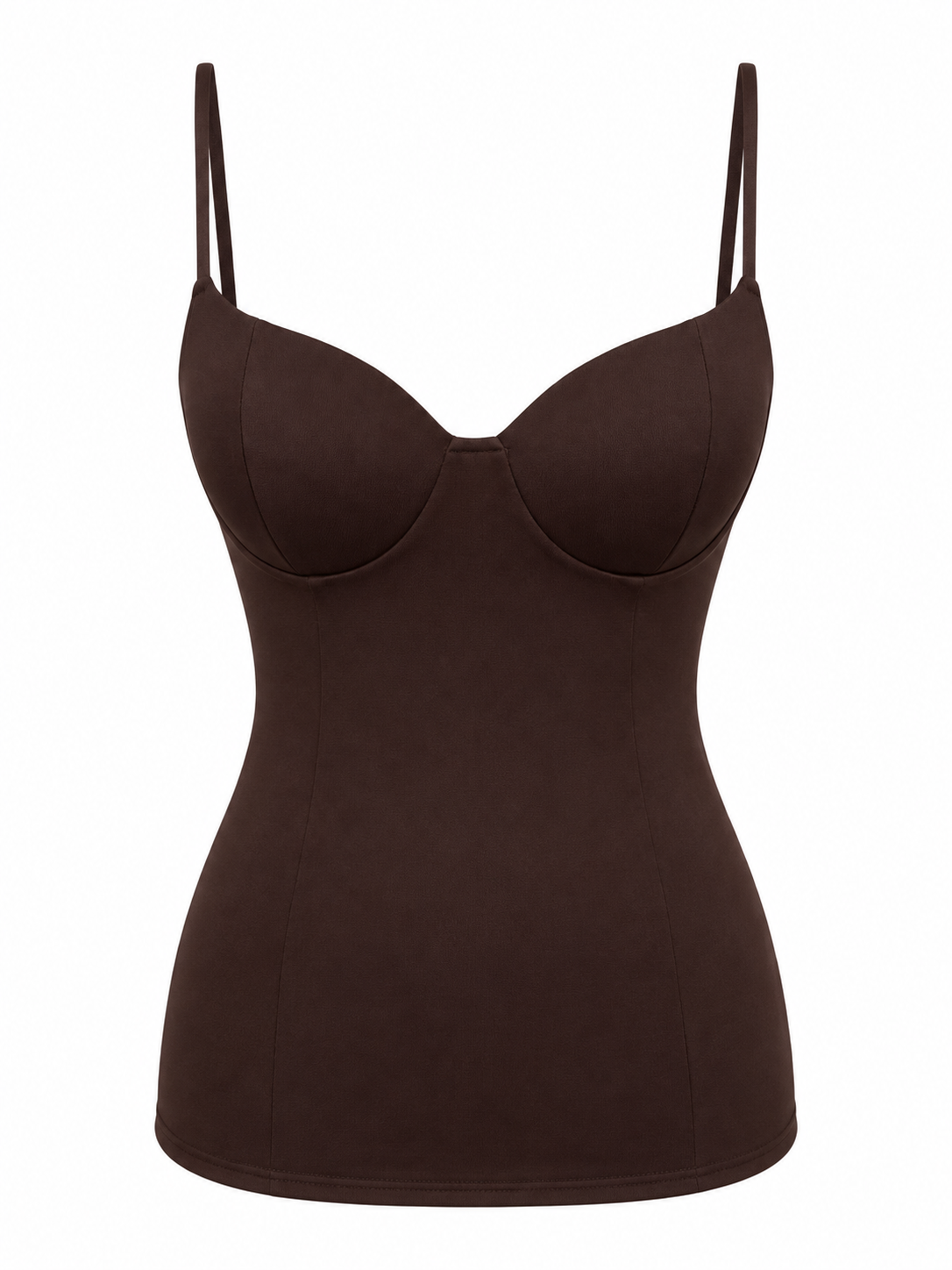 TOP CORSETERO CHOCOLATE