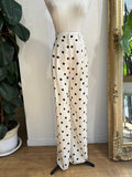 Pantalón lunier blanco y negro