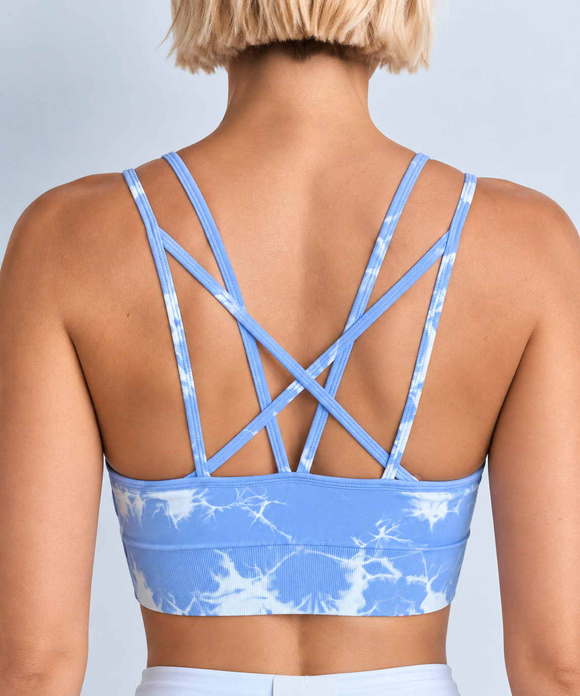 Top azul deportivo S/M