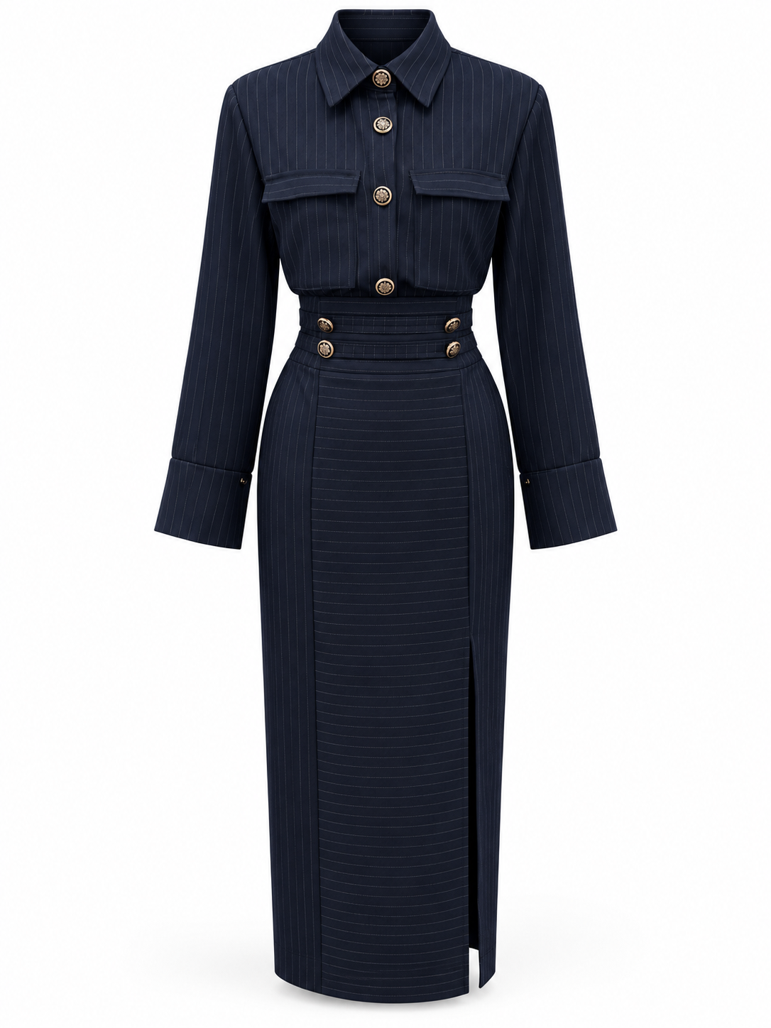 CONJUNTO SASTRERO DIPLOMÁTICO AZUL