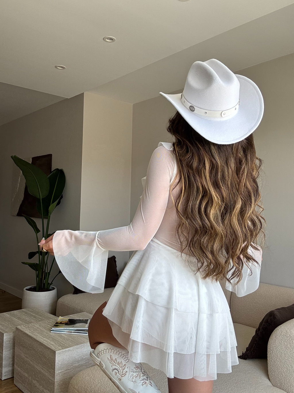 Mono zebra blanco