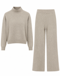 CONJUNTO DE PUNTO MILANO – crema
