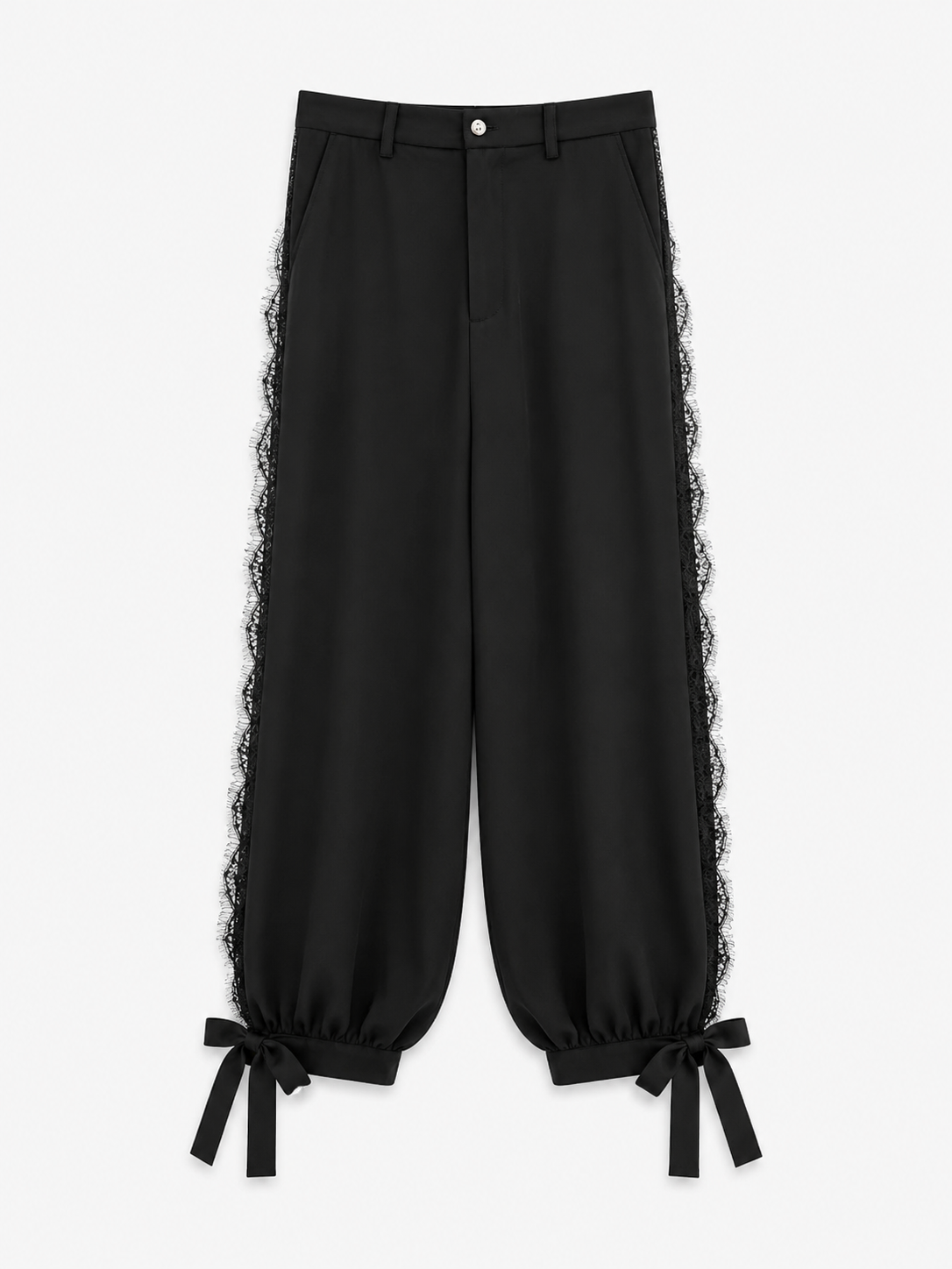 Hose mit seitlicher Spitze