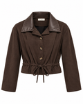 CHAQUETA CAMILLE – MARRÓN CHOCOLATE