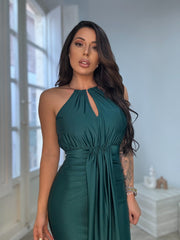 Vestido verde marquesa