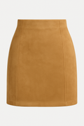 Falda Rivoli camel