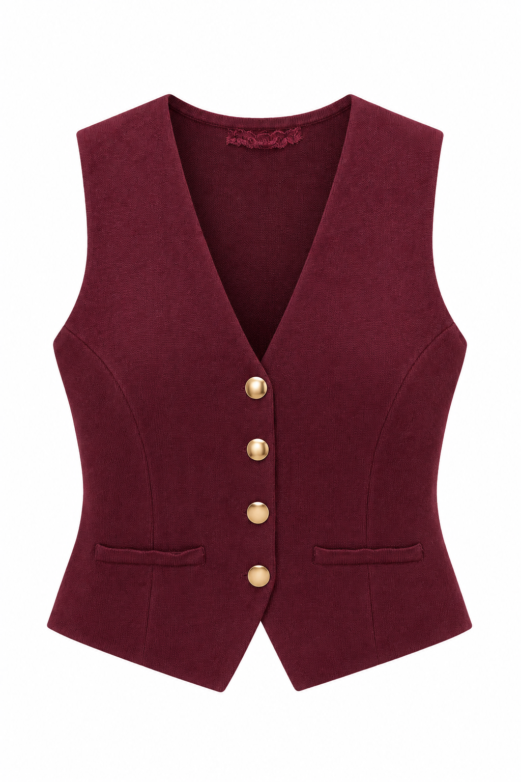 Chaleco Vittoria Burgundy