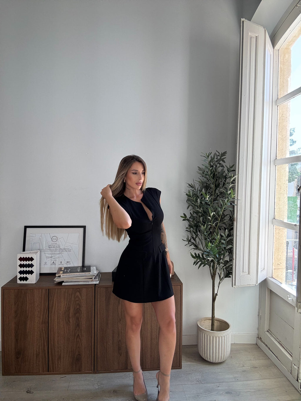 Vestido negro básico