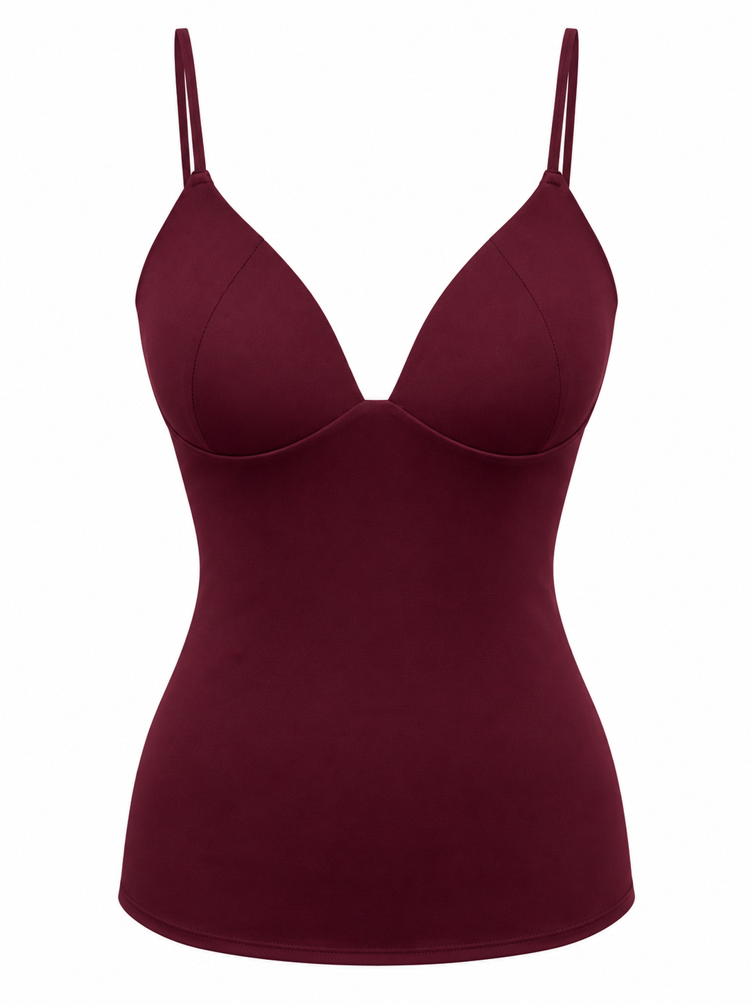 TOP CORSETERO BURDEOS