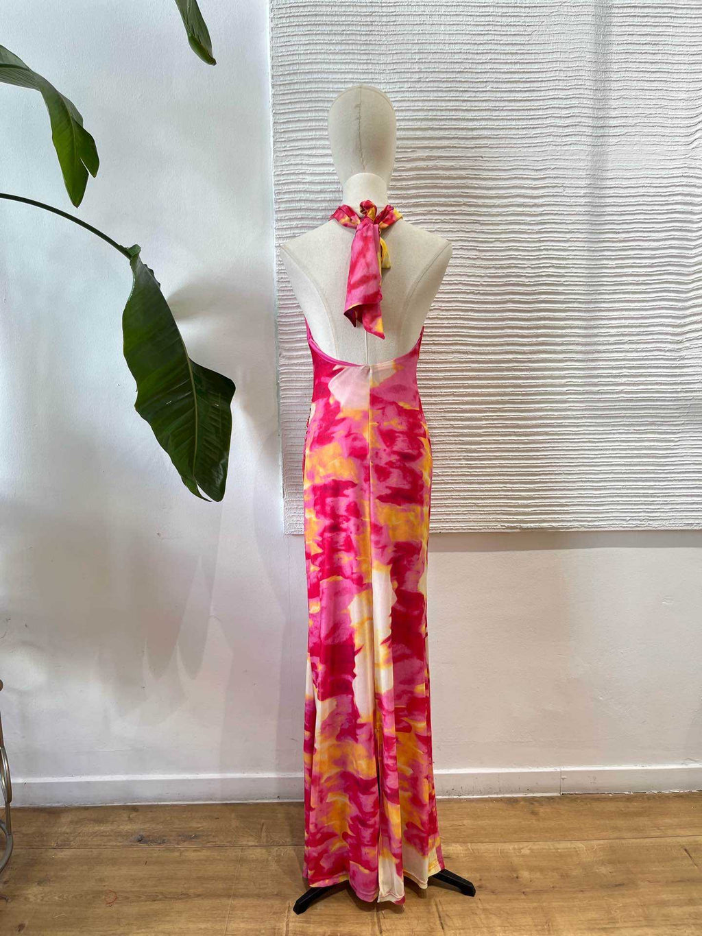Vestido fucsia