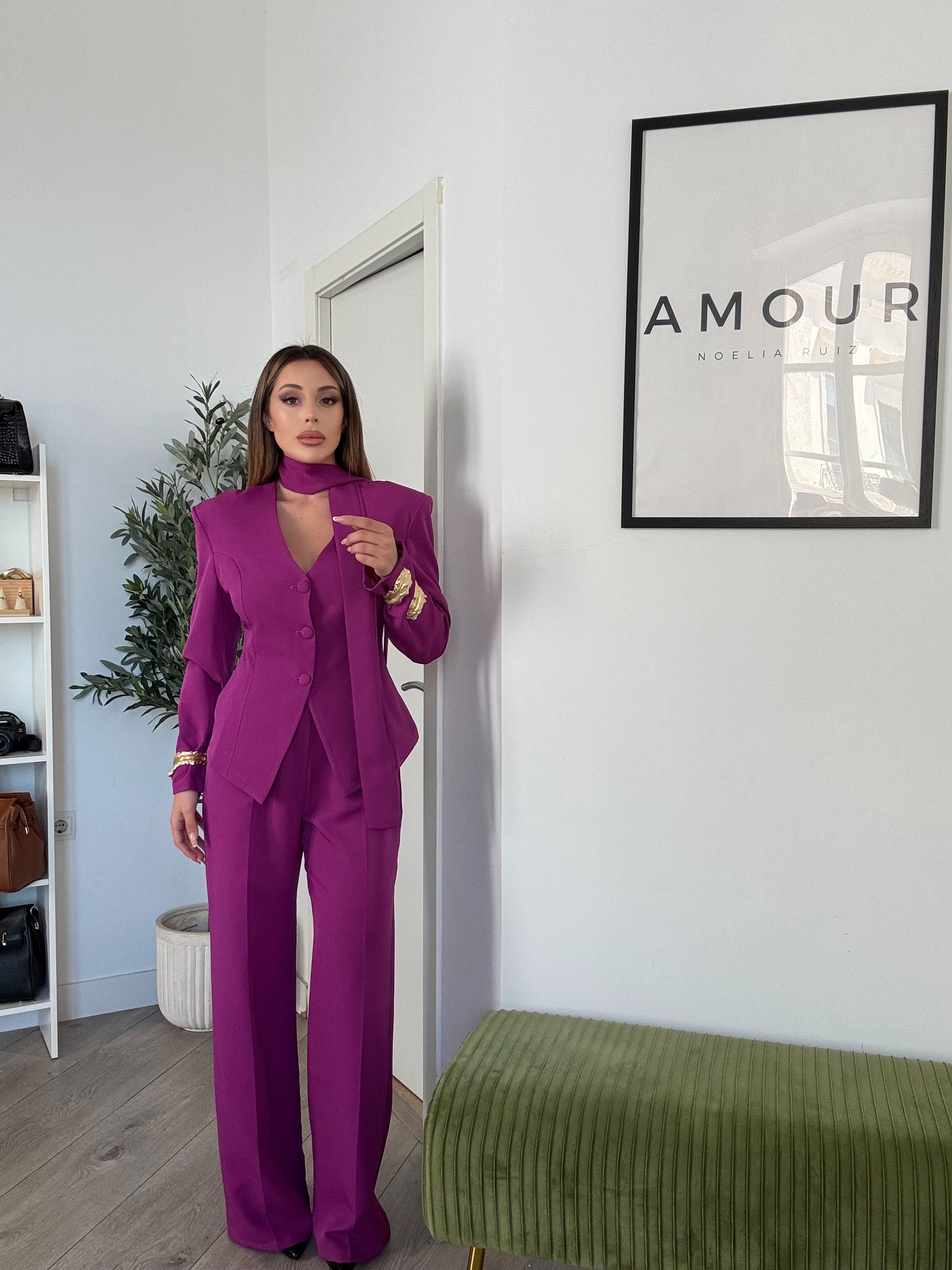 Amarenakirschfarbenes Kleid