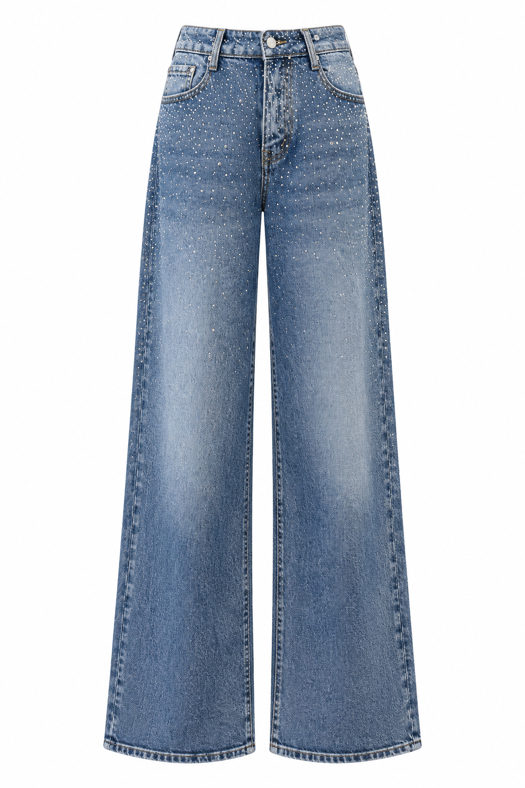 Jeans Wide Leg Brillos