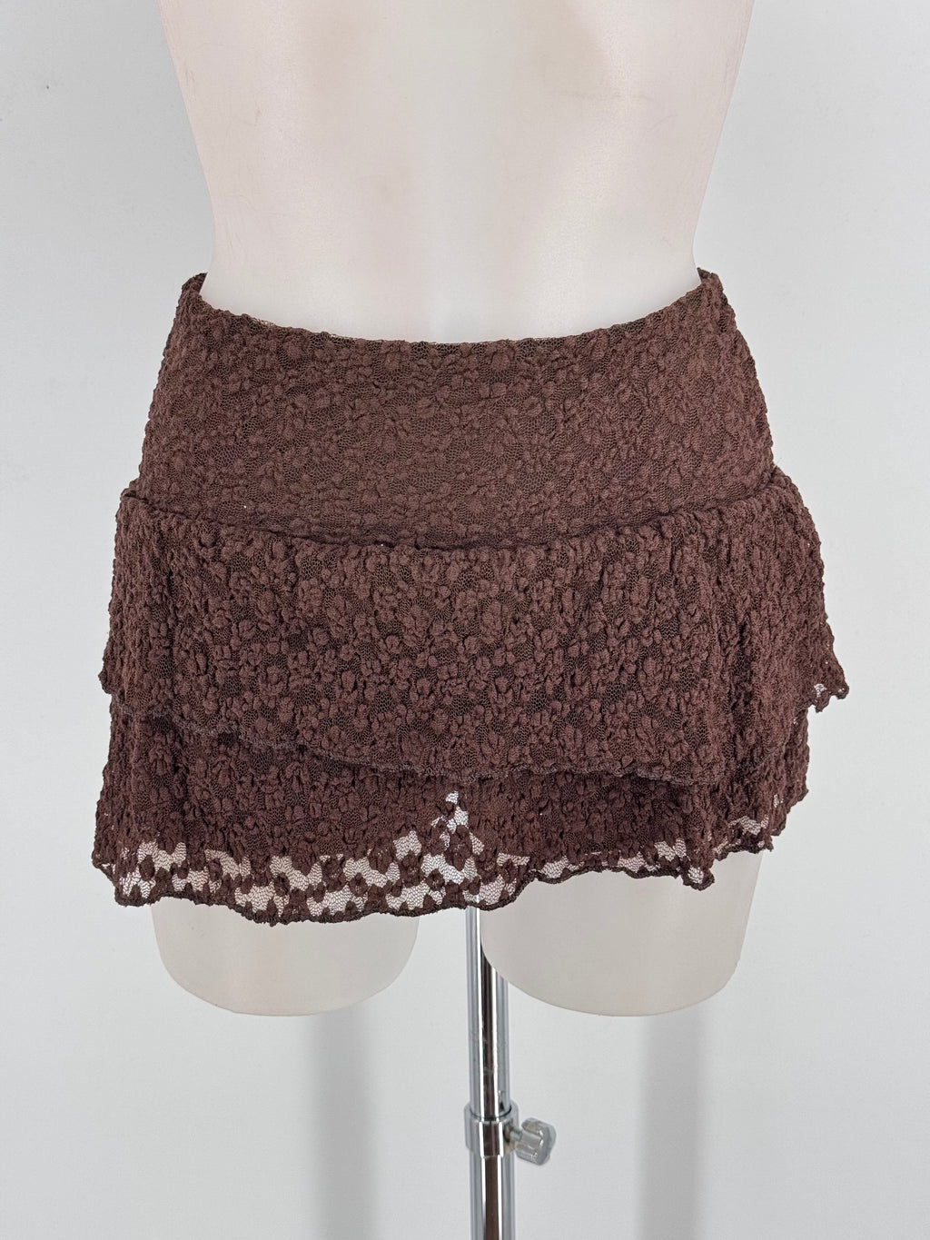 Falda pantalón encaje