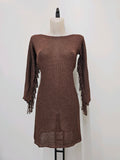 Vestido flecos
