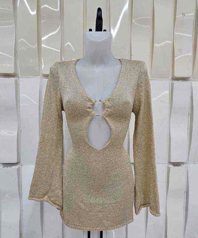 Vestido sur dorado