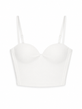 Weißes Basic-Top