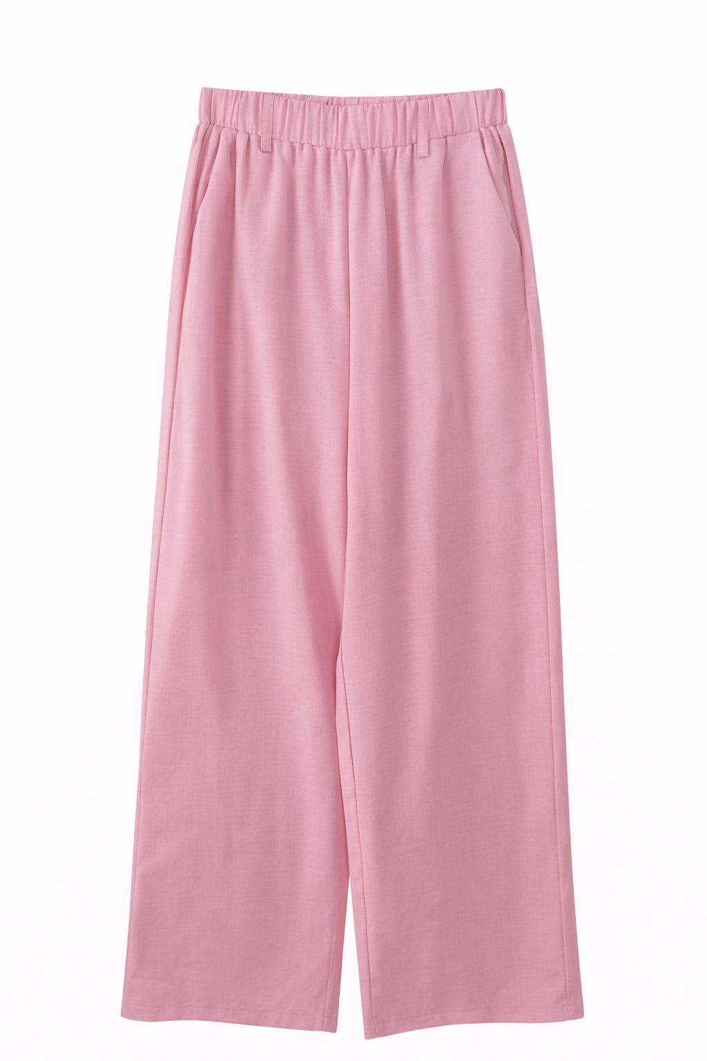 Traje rosa lino