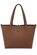 Bolso piel marrón