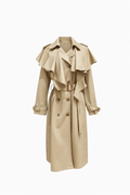 Gabardina crema