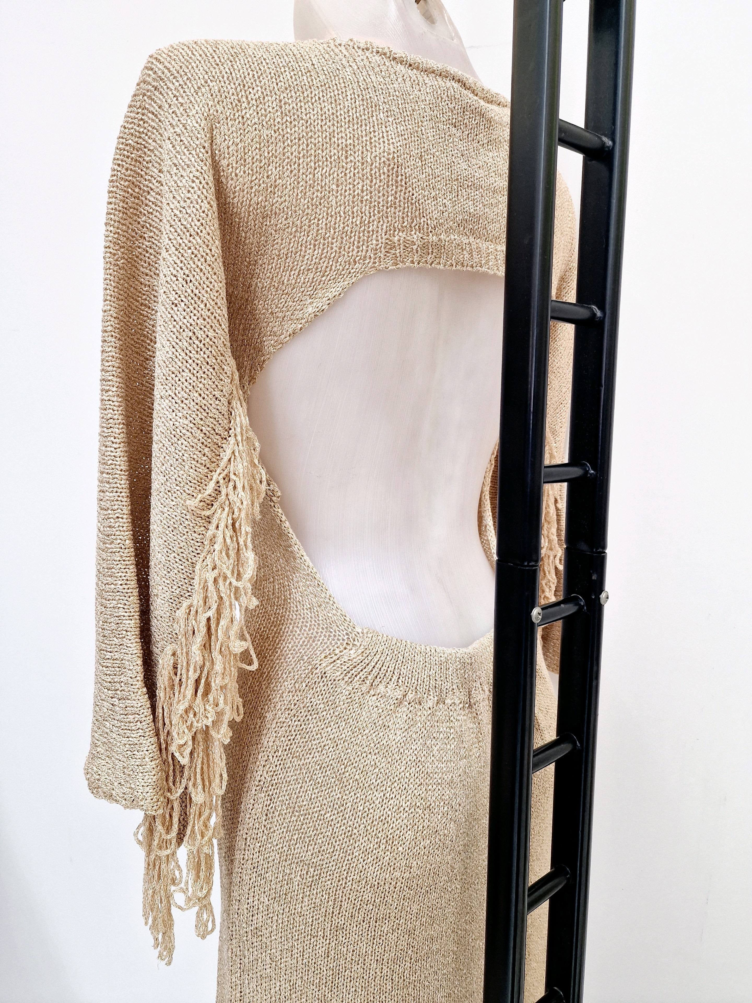 Vestido flecos