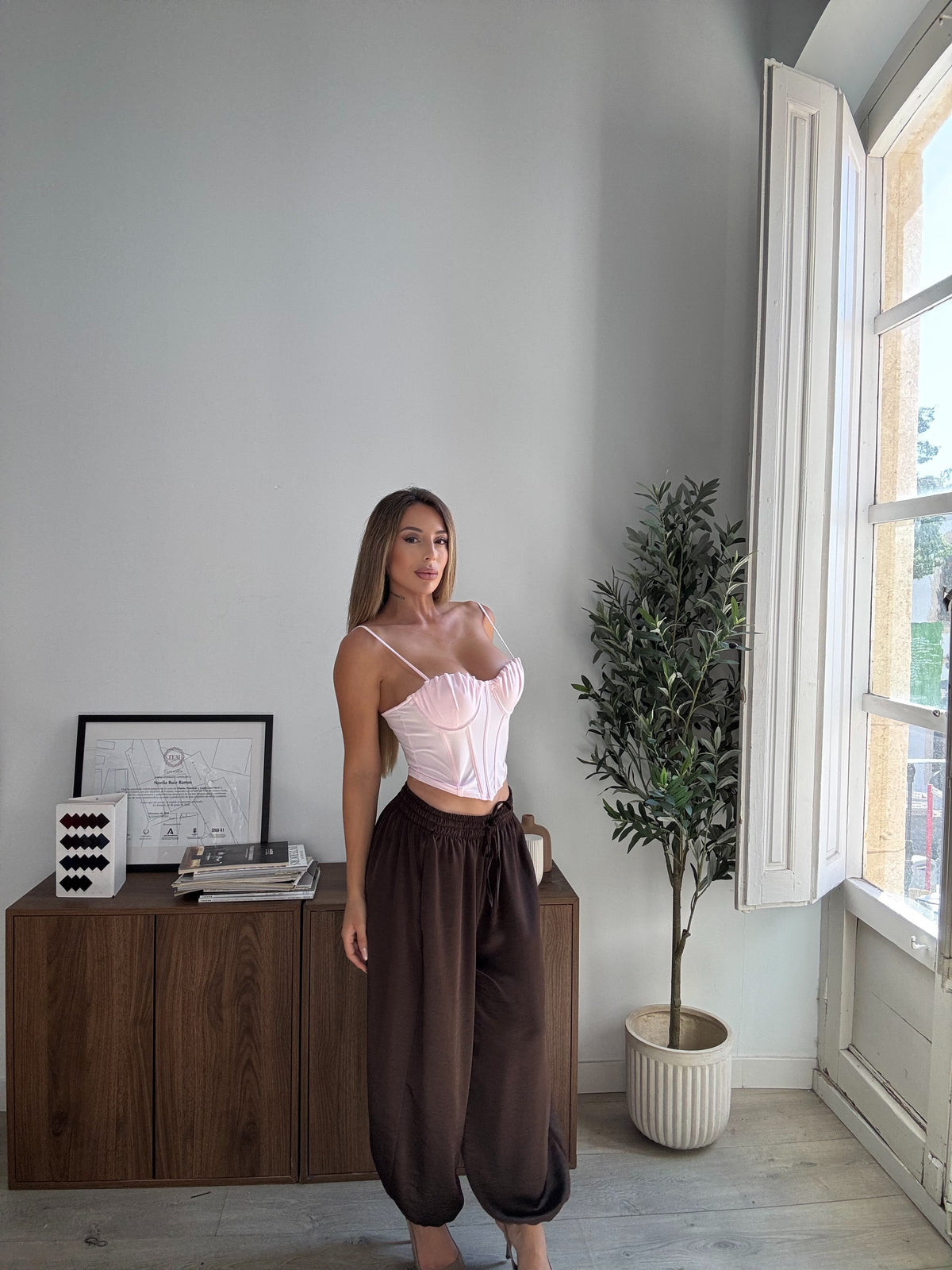 Pantalón marrón
