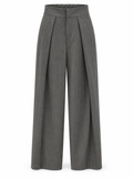 PANTALÓN PALAZZO RAYA DIPLOMÁTICA GRIS