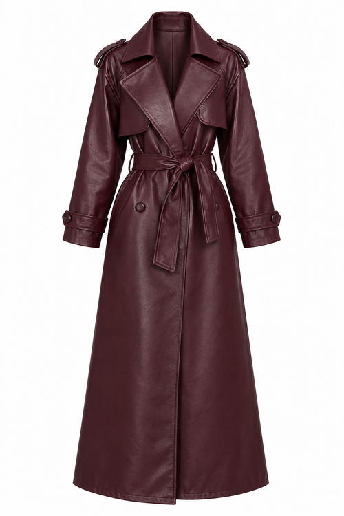 Trench Verona Burgundy