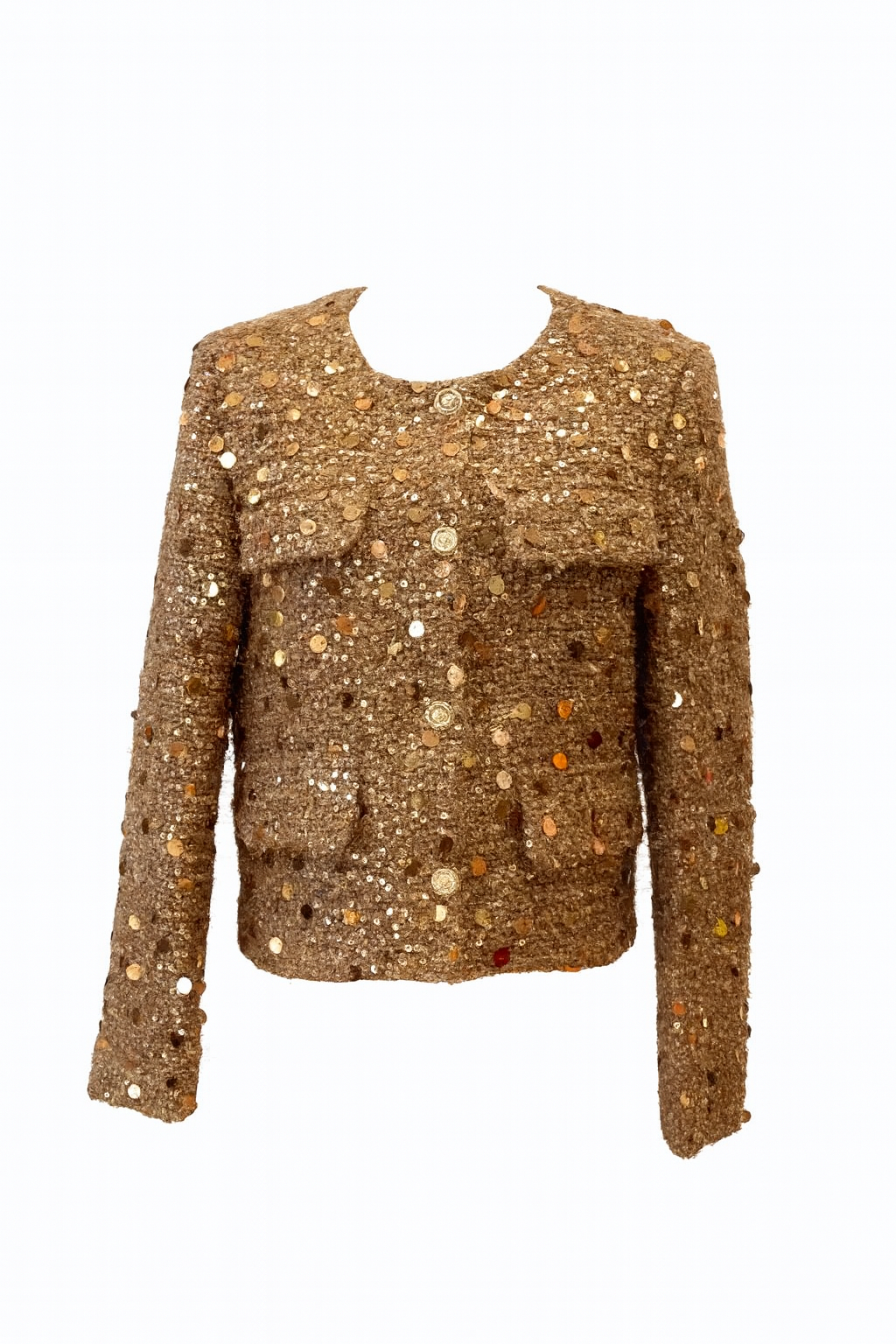 Chaqueta joya dorada