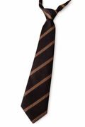 Corbata marrón
