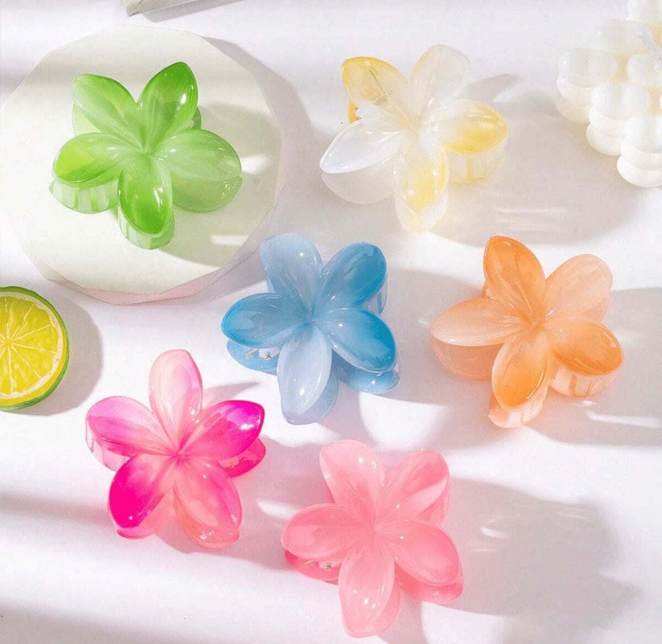 Pinzas para el pelo diferentes colores