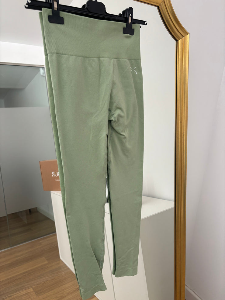 Leggins verde pastel