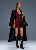 Falda Siena Burgundy