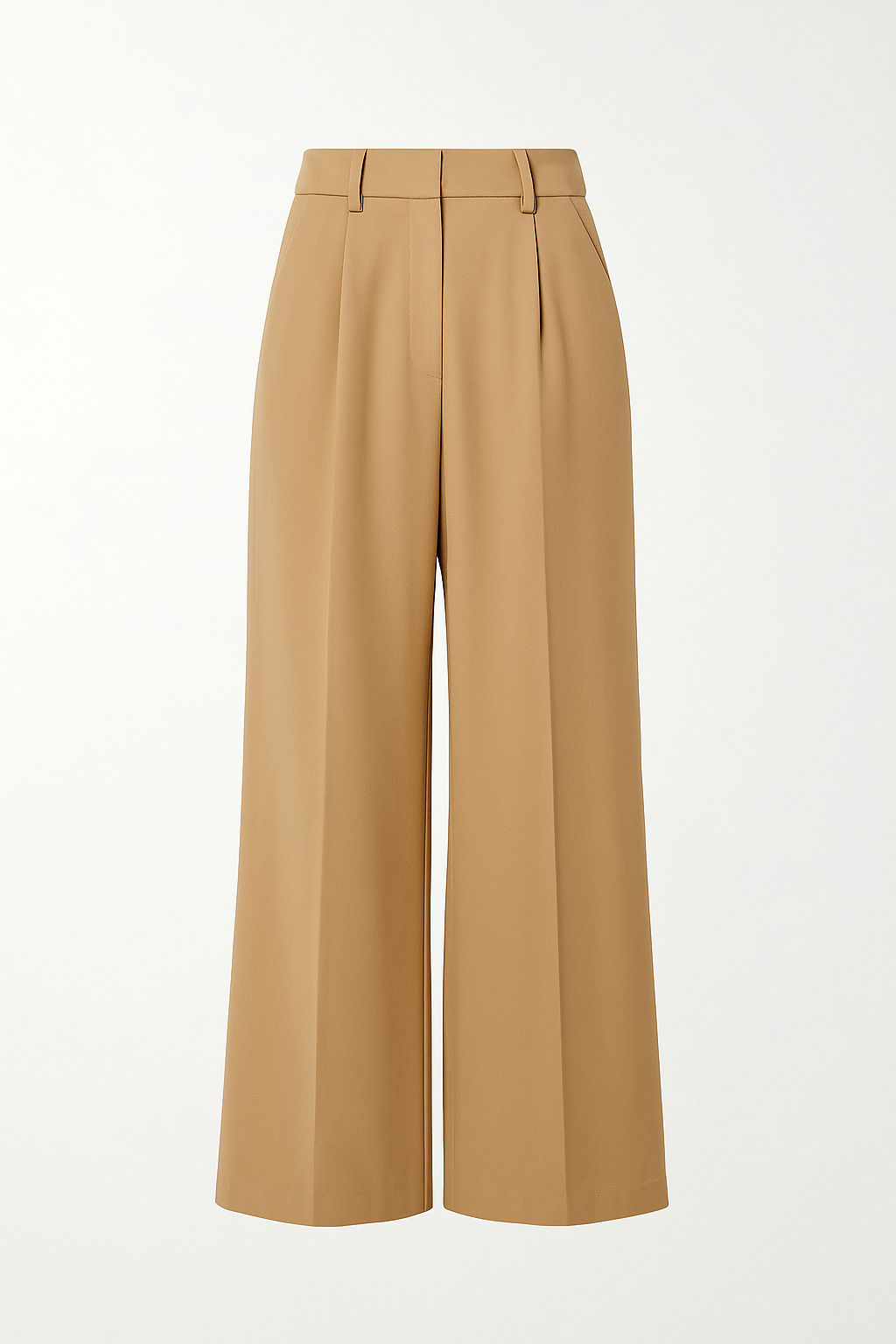 Beige Anzughose