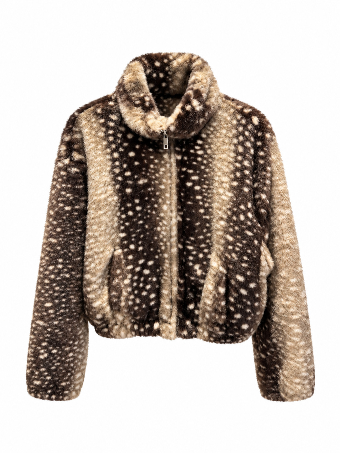 CHAQUETA FUR CHOCOLATE