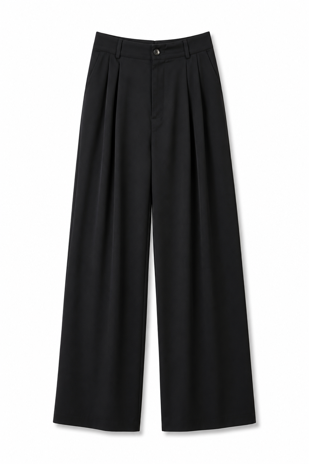 Pantalón negro por el tobillo