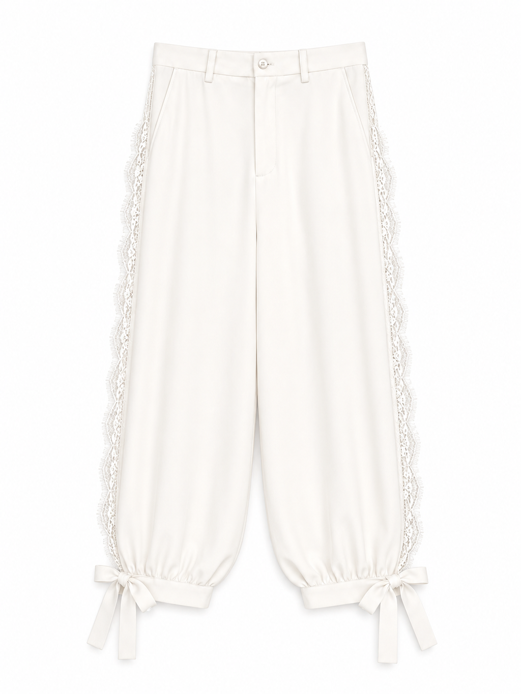 Pantalón lateral encaje