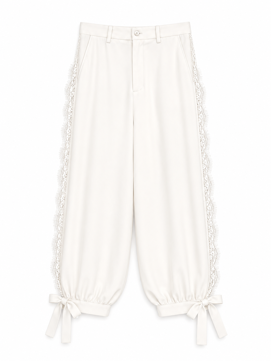 Pantalón lateral encaje