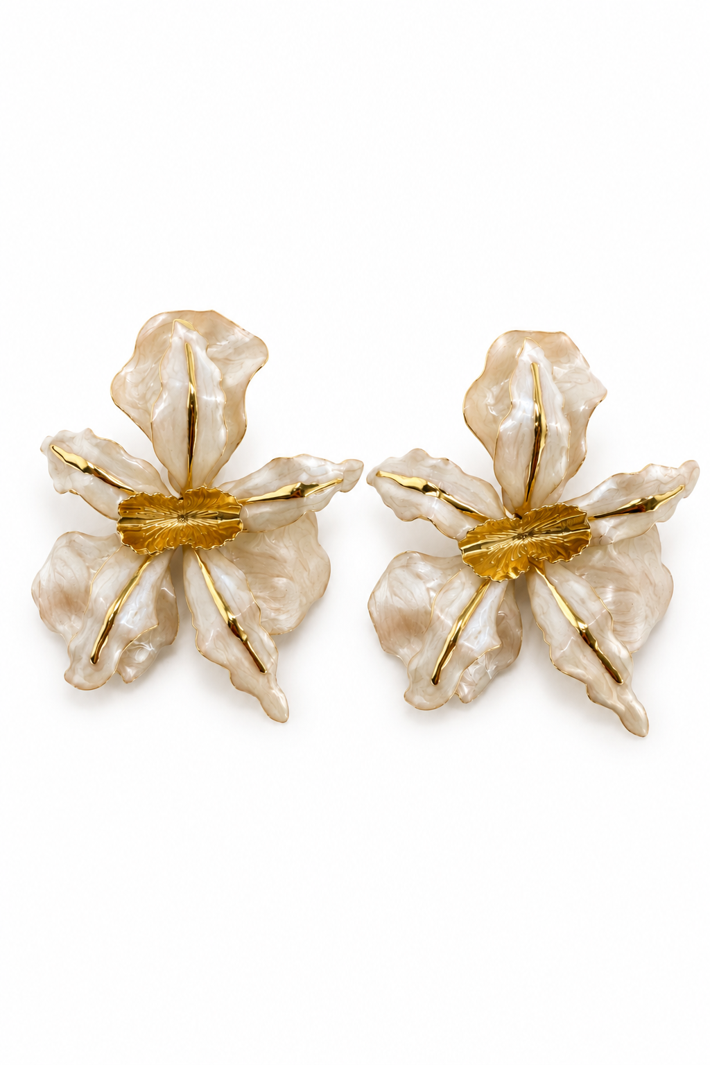 Pendientes Orquídea