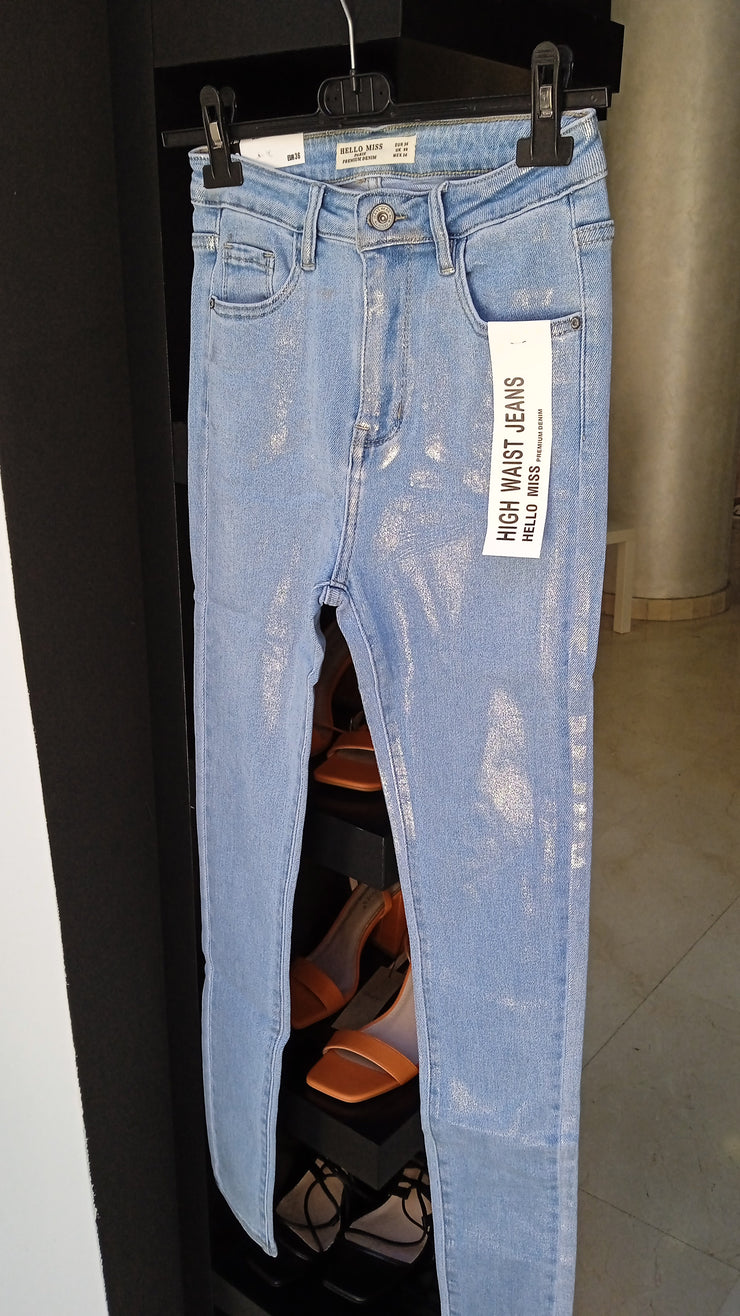 Jeans metalizados