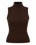 TOP DE PUNTO ÉLÉGANCE – MARRÓN