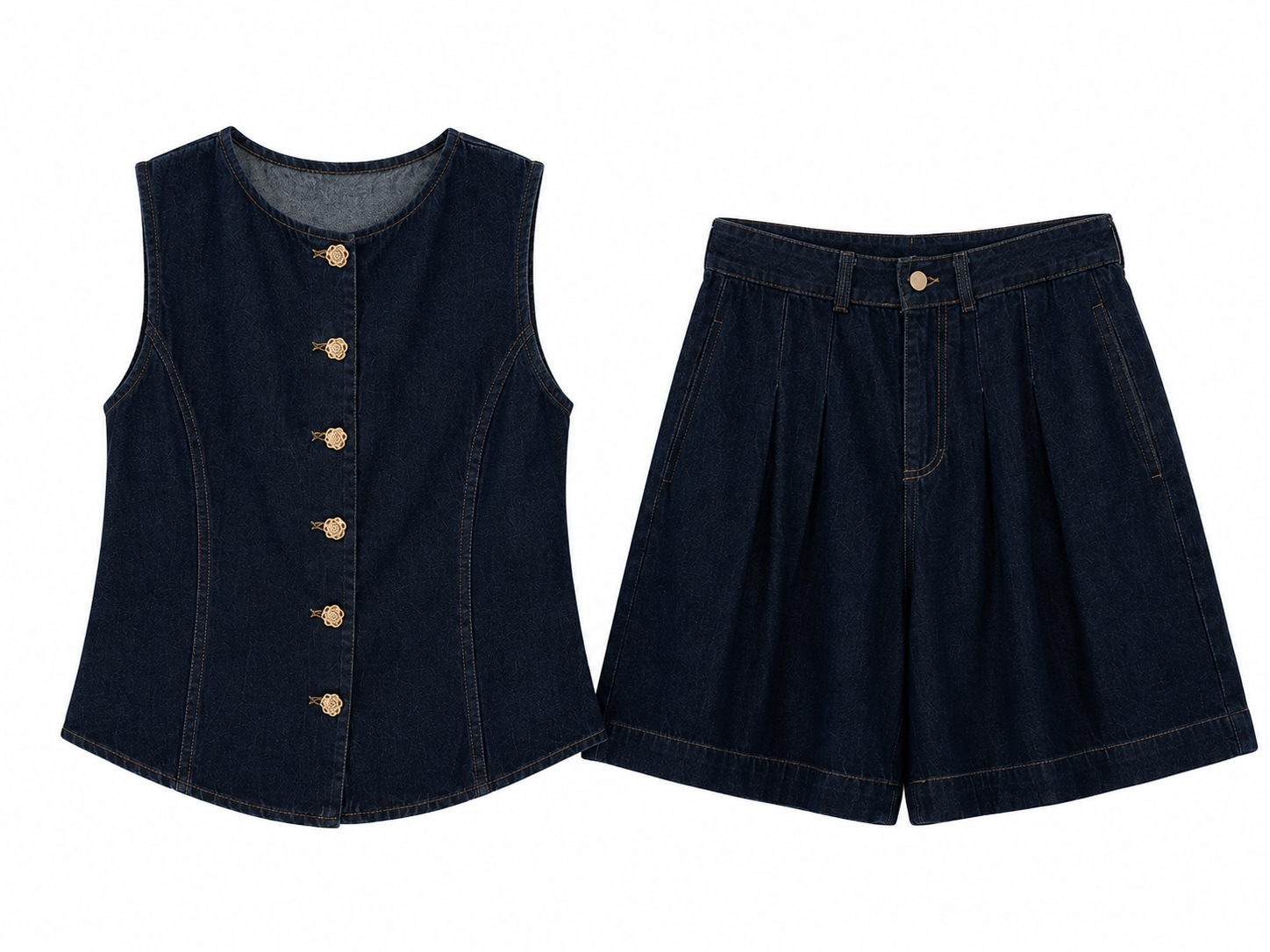 Conjunto Denim Elegance